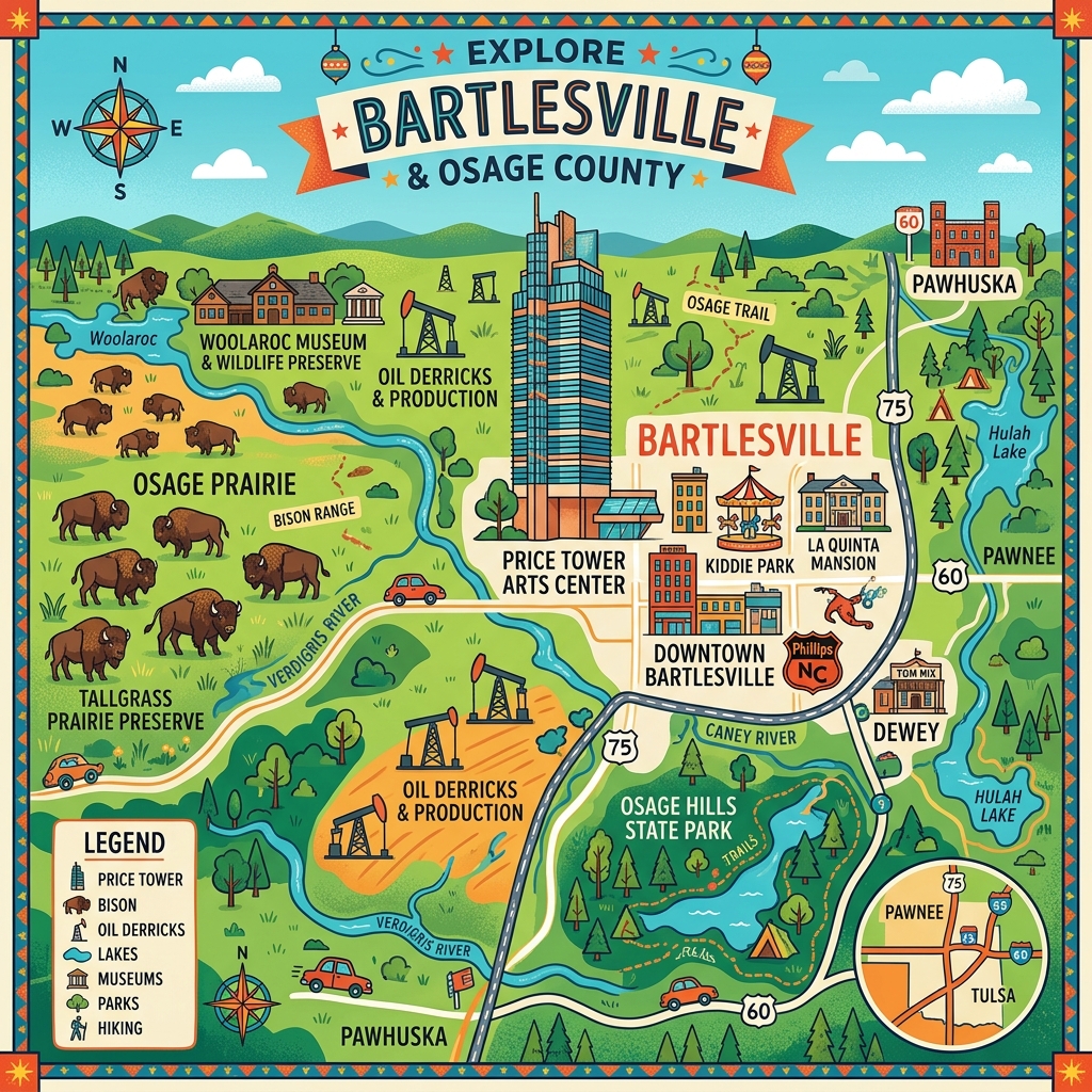 Bartlesville Oklahoma Area Attractions